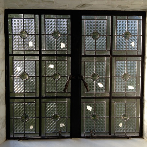 Stained Glass Cabinet Inserts by Powell Stained Glass serving the Main ...